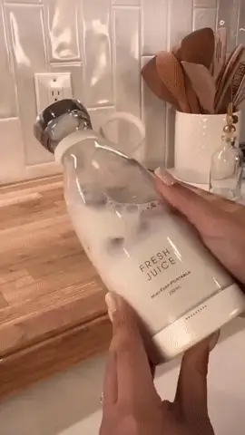 Boisson fraîche mixée avec GoSip